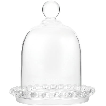 Beaupretty Cake Stand with Glass Dome for Home Use - Elegant and cate