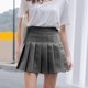 thumbnail image 4 of Gibobby faldas para mujer invierno Casual Mini Tennis Falda Slim Alta Fashion Falda de cintura para mujeres Casual Mini Tennis Falda Slim Alta Fashion Falda(Gris, M), 4 of 4