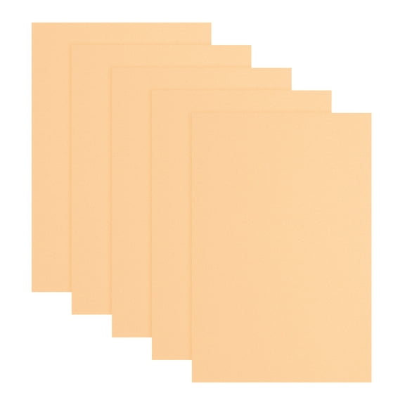 Uxcell 5 Pcs Beige EVA A4 Foam Sheets Crafts, 12 x 8 Inch Foam Paper for DIY Crafts Project Classroom Scrapbook Art Cards Home Office Decoration (2mm Thick)