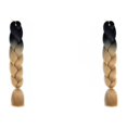 thumbnail image 4 of Soidarity Cabello trenzado sintético, trenzas impresionantes, color natural sin esfuerzo, alta similitud con el cabello real Type17 NO17, 4 of 6