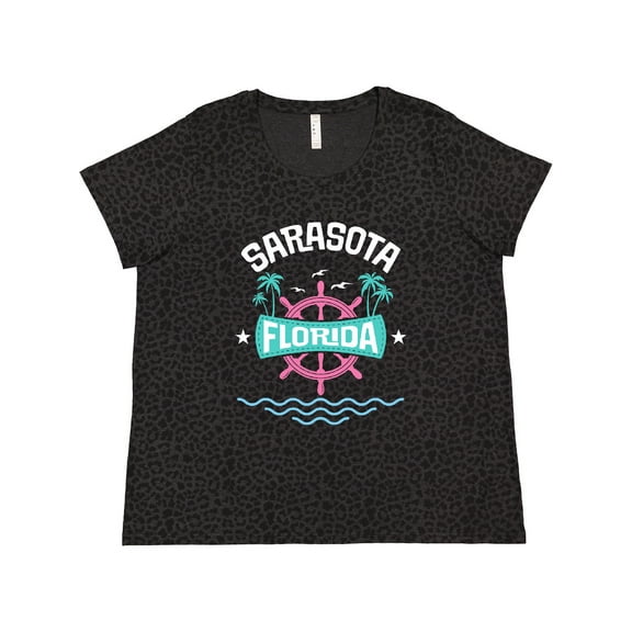 Inktastic Sarasota Florida Vacation Women's Plus Size T-Shirt