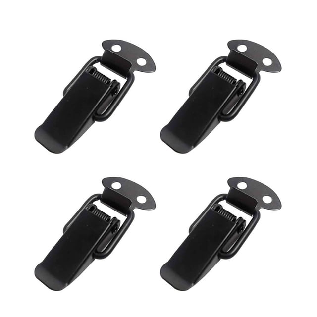 4 Pcs Latch Spring Loaded Clip Box Hinge Snap Closure Crate Lock Spring Lock