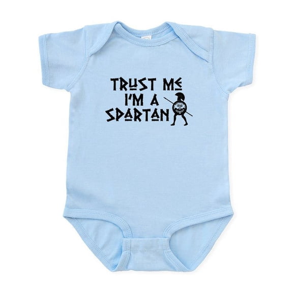 CafePress - Trust Me I'm A Spartan Infant Bodysuit - Baby Light Bodysuit, Size Newborn - 24 Months