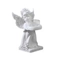 thumbnail image 2 of Angel Candle Holder Stand, Angel Statue Romantic, Figurine, Tea Light Holder, Candlestick Plate for Housewarming Gifts, Wedding Left, 2 of 8