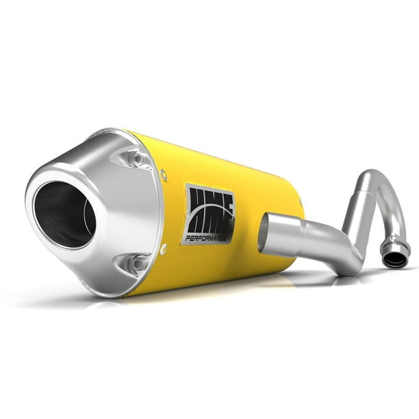 HMF Performance Full System Yellow w/Polish Cap Exhaust Yamaha YFZ 450R