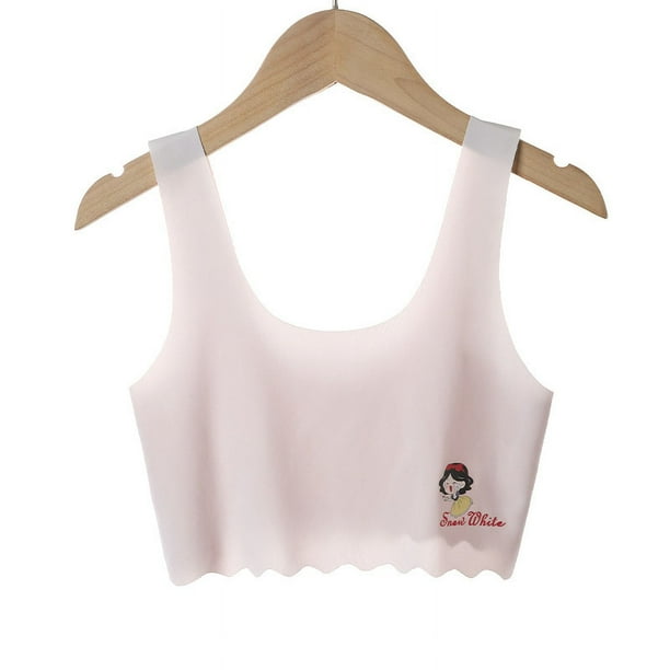 Ropa interior para niñas Periodo de desarrollo Chaleco juvenil Sujetador para niñas Niños de escuela primaria Estudiantes de secundaria Camiseta sin mangas para niña Verano