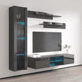 thumbnail image 2 of Fly G 33TV Wall Mounted Floating Modern Entertainment Center, 2 of 5