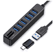 thumbnail image 1 of Adaptador Multipuerto 8 En 1 USB Hubs BLOOSOM Negro, 1 of 5