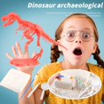 thumbnail image 1 of Kit Dinosaure Excavation Kit Modèle Squelette Dinosaure Classique Éducation, 1 of 5