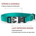 thumbnail image 3 of Minzimin 1Pcs Reflective Dog Collar with Buckle Adjustable Safety Nylon Collars for Small Medium Large Dogs, 3 of 7