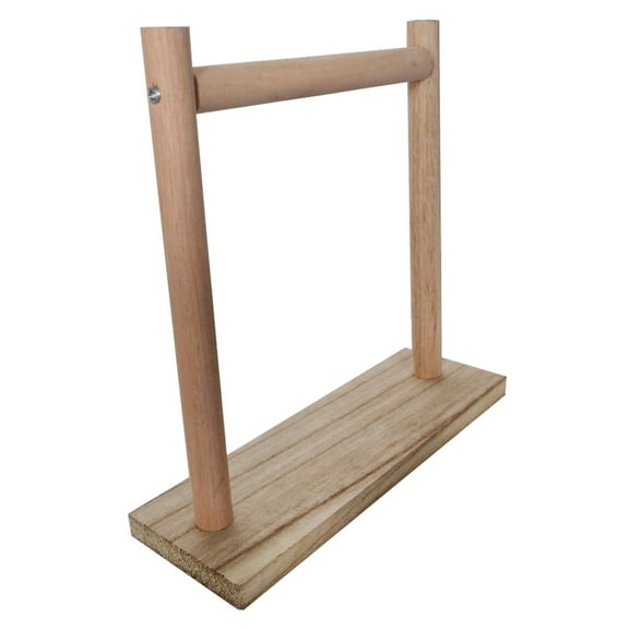 Parrot Standing Pole Bird Toys for Birds Hamster Cage Cages Khaki