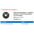 thumbnail image 2 of Engine Harmonic Balancer - Compatible with 1970 - 1974 Ford Country Squire 5.8L V8 Cleveland 1971 1972 1973, 2 of 2