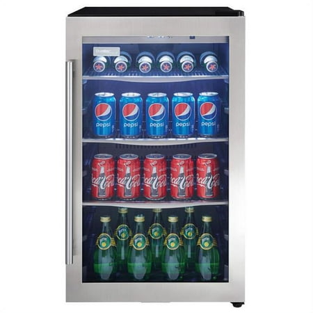 Danby DBC434A1BSSDD 355 ml Designer 124 Can Capacity Beverage Center