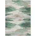 thumbnail image 2 of Addison Rugs Chantille Indoor/Outdoor Transitional Swirls Green Machine Washable Rectangle Rug, 3' x 5', 2 of 8