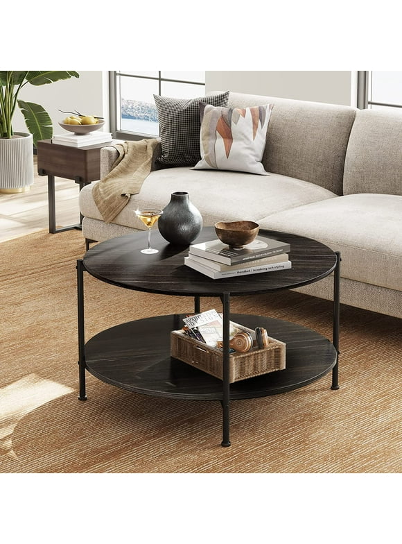 Round Coffee Table in Coffee Tables - Walmart.com