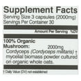 thumbnail image 2 of Om Mushrooms Cordyceps, 90 Vegetable Capsules (666 mg per Capsule), 2 of 3