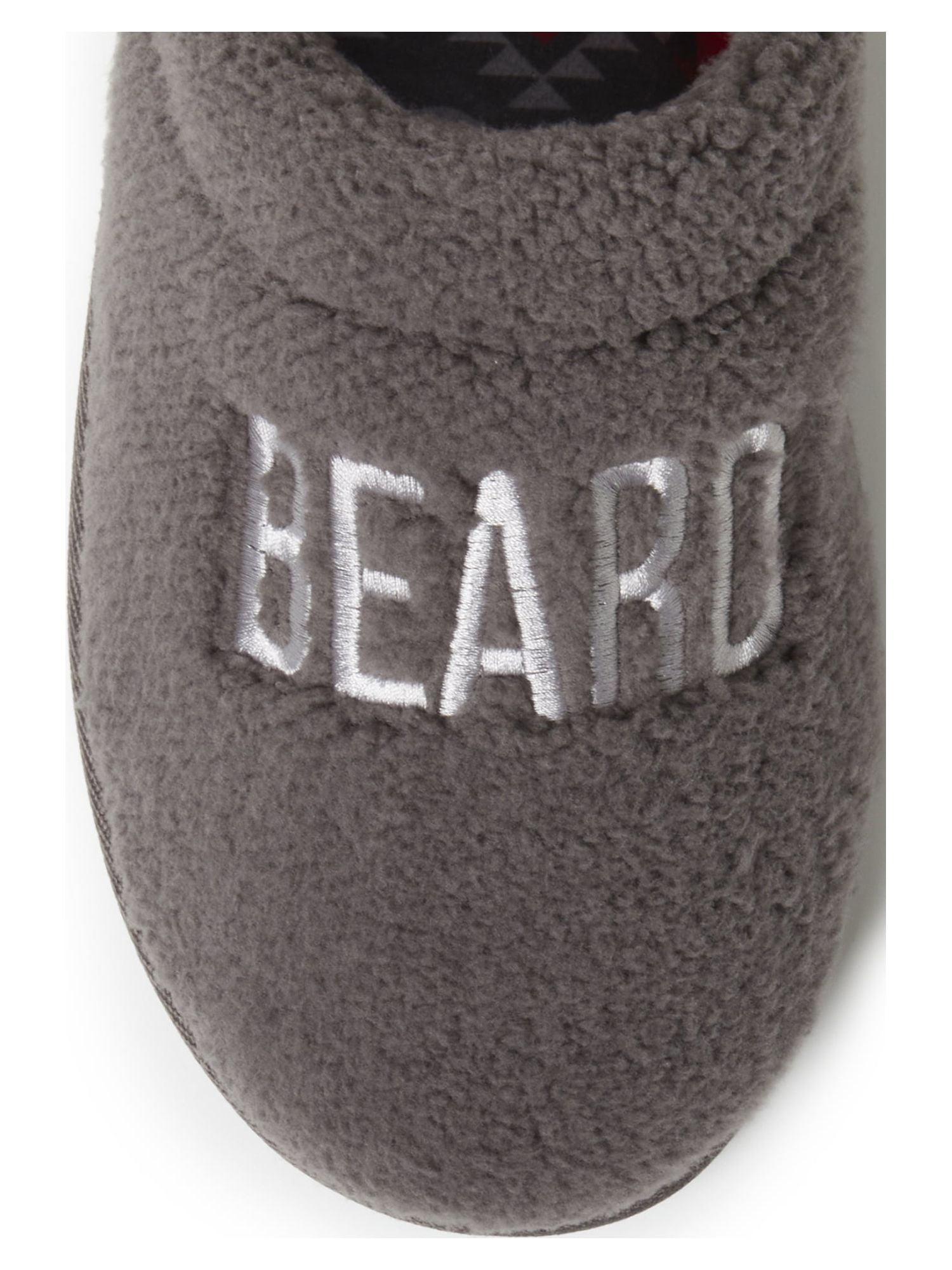Dearfoams Cozy Comfort Men's Beard Season Slippers