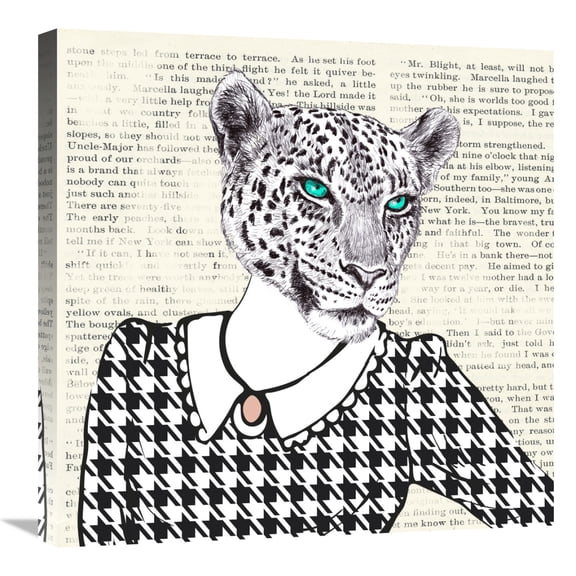 Global Gallery's 'Pretty Girl (detail)' by Matt Spencer Stretched Canvas Wall Art