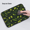 thumbnail image 6 of Bingfone Green Branch Olive Laptop Sleeve Case 13 Inch, 360° Protective Computer Carrying Bag, 6 of 9