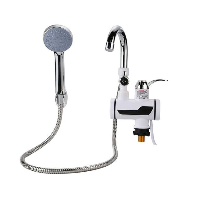 Chauffe-eau Électrique Instantané pour Douche, Robinet d'Eau Chaude Instantané, Qualité Saine