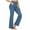 #171 Blue, variant on Women's High Rise Flare Jeans, Seamless Fitness Stretchy Bootcut Yoga Jeggings, Army Green Denim Pants with 4 Pockets,S