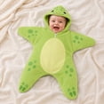 thumbnail image 5 of Baby Starfish Onesie, Thick Imitation Starfish Romper, Footie Jumpsuit Winter Warm Outfits (0-3 Months), 5 of 8