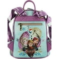 thumbnail image 3 of Wondapop Disney Frozen Elsa and Anna 11" Vegan Leather Fashion Mini Backpack, 3 of 3