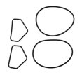 thumbnail image 3 of for Vulcan 750, 1987-2006, Carb/Carburetor Repair Kit - VN750, 3 of 8