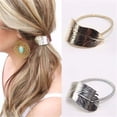 thumbnail image 3 of Accessoires pour Cheveux Élastiques en Forme de Feuille pour Femmes, 3 of 3