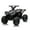 Black, variant on Garvee Kids Ride on ATV with Remote Control, 12V Powered 4 Wheeler Quad Vehicle with LED Headlights
