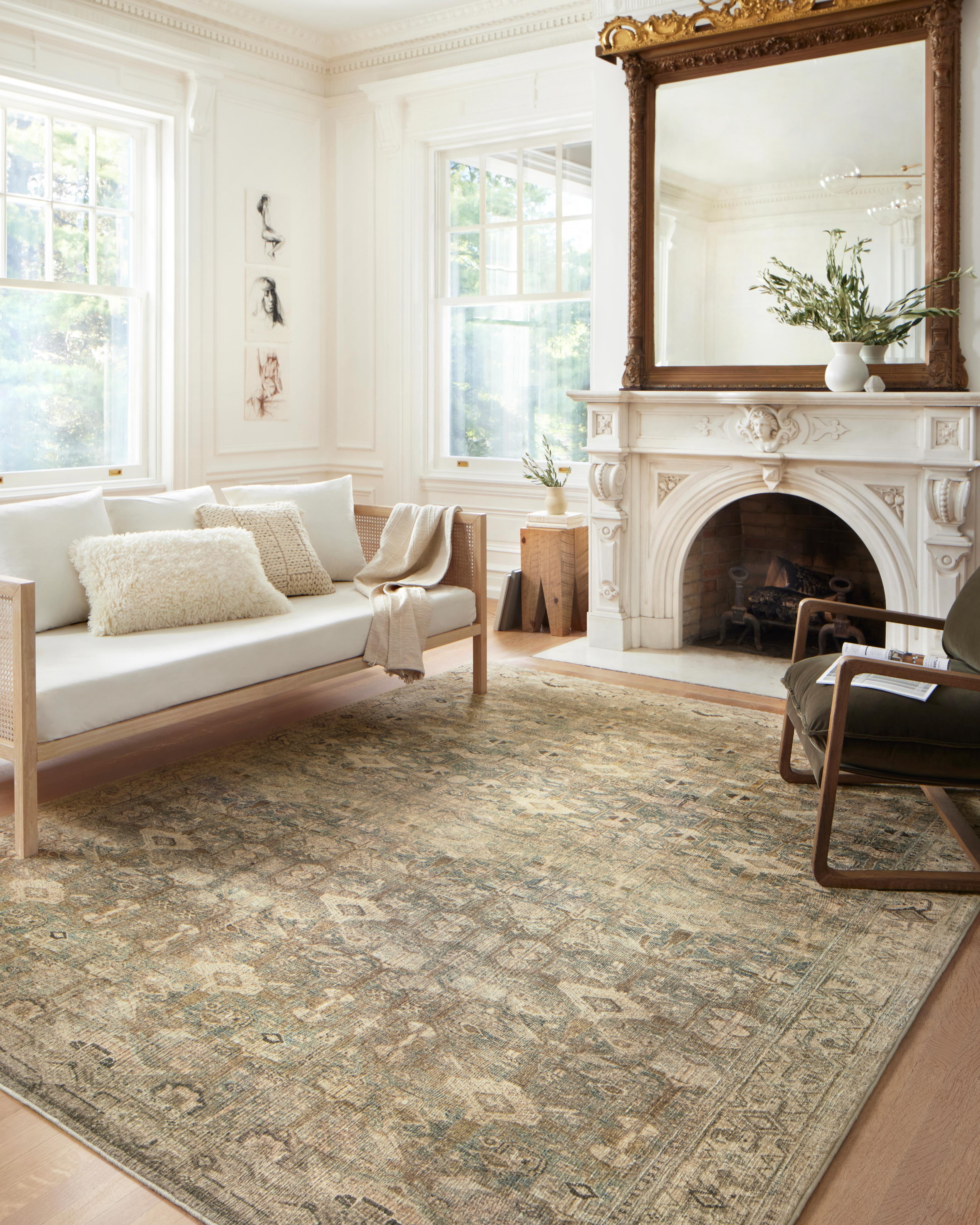 Loloi MARGOT MAT-04 ANTIQUE / SAGE 2'-6" x 11'-6"