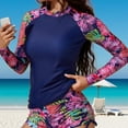 thumbnail image 7 of Jamicy Body Glove Swimwear Women Rash Guard & Swim Shorts, Long Sleeve Swim Shirt, Quick Dry Swimsuits Upf 50+ Spf Sun & Uv Protection, 7 of 7