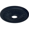 thumbnail image 3 of Ekena Millwork 18"OD x 3 3/4"ID x 1 1/2"P Bailey Ceiling Medallion (Fits Canopies up to 5 3/4"), Hand-Painted Midnight Dream, 3 of 6
