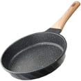 thumbnail image 1 of Sartén de inducción antiadherente de 20 cm, sartenes de piedra antiadherentes, sartenes de inducción para tortillas (gris, 20 cm), 1 of 5