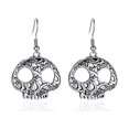 thumbnail image 2 of Halloween Earrings Simple Retro Skull Bat Spider Piercing Earrings Fashion Charm Jewelry Accessories, 2 of 7