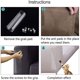thumbnail image 4 of Protector de muebles para rascar gatos, Protector de sofá para mascotas, protectores de garras para perros y gatos con 20 piezas pines, 8 Uds., 4 of 9