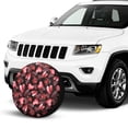 thumbnail image 2 of Kdxio Ladybugs and Red Hearts for Tire Cover Wheel Protectors Tyre Covers Weatherproof Wheel Covers Universal Fit for Trailer Rv SUV Truck Camper Travel Trailers 14 inch, 2 of 8