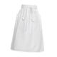 thumbnail image 3 of Delantal largo de media para , disfraz con volantes para mujer, ajustable con bolsillos, delantal de cintura para chef, unisex, para, 3 of 9