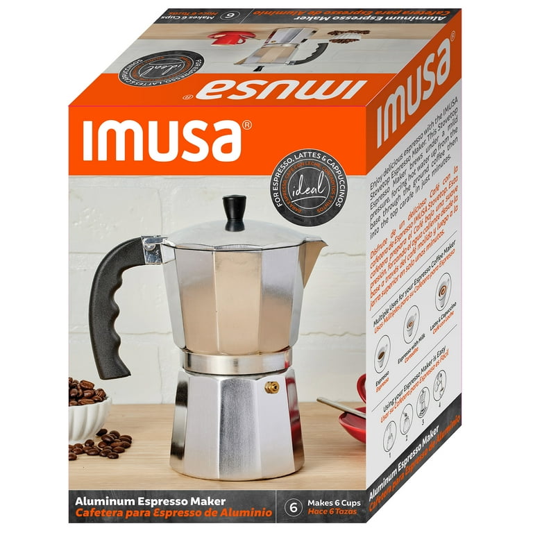 Coffee Imusa Espresso IMUSA Cup Aluminum Stovetop Coffeemaker