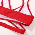 thumbnail image 6 of BULLPIANO 3 Piece Swimsuits Bikini Bathing Suit with Cover Up Beach Skirt 8Y-14Y, 6 of 10