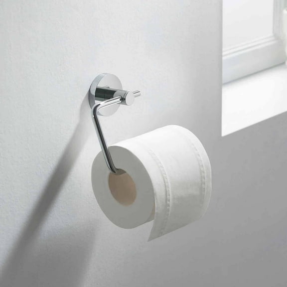 Kibi Circular Toilet Paper Holder - Chrome
