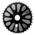 thumbnail image 2 of Disco cigueñal para bicicleta 36D cromada XL-301-10-36 Mariluz negro, 2 of 3