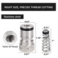 thumbnail image 4 of 6 Pairs Cornelius Type Ball Lock Posts,Stainless Steel Poppets and Springs,Poppet Female Thread Gas + Liquid, 4 of 6