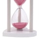 thumbnail image 3 of Temporizador de Arena Rosa Perfecl Reloj de Arena 30 Minutos con Marco de Madera en Corazón, 3 of 8