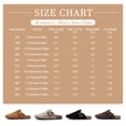 thumbnail image 5 of Lezzglt Suede Clogs for Women & Men Cork Footbed Leather Mules Potato Shoes|Non-slip Sole, Adjustable Metal Buckle, Slip-on Sandals Potato Shoes with Arch Support for Indoor and Outdoor，Black, 5 of 6