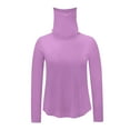 thumbnail image 3 of Olyvenn SPF Shirts for Women Long Sleeve UPF 50+ Sun Protection Cooling Blouses with Mask Lightweight Rash Guard Hiking Tops Pink XL, 3 of 5