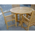 thumbnail image 4 of Teak Tosca Wilshere 5-Pieces Dining Set, 4 of 5