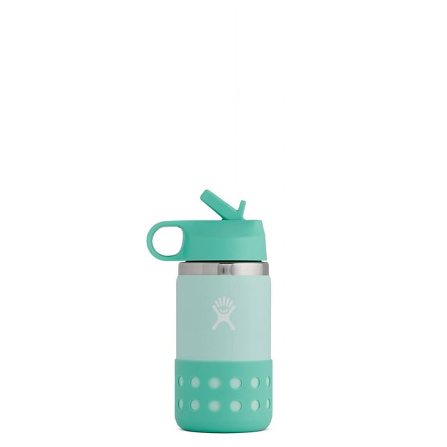 Hydro Flask - Tapa con pajita de boca ancha para niños, 13 onzas, y bota Paradise