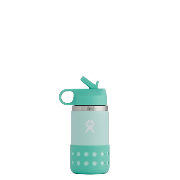 Hydro Flask - Tapa con pajita de boca ancha para niños, 13 onzas, y bota Paradise