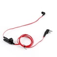 thumbnail image 1 of 1x Écouteur pour Kenwood BAOFENG TYT LINTON UV-5R TG-UV2 Bidirectionnel Rouge, 1 of 3